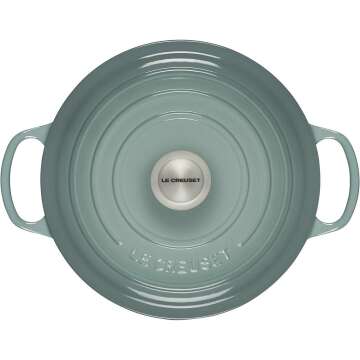 Le Creuset 5.5 Quart Dutch Oven in Sea Salt Color