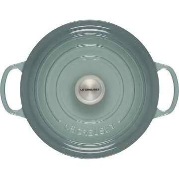 Le Creuset 5.5 Quart Dutch Oven in Sea Salt Color