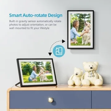 ARZOPA Digital Picture Frame 15.6" with WiFi and 32GB Storage