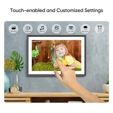 ARZOPA Digital Picture Frame 15.6" with WiFi and 32GB Storage