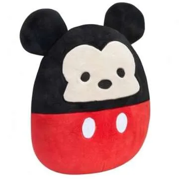 Disney Squishmallow 8” Mickey Mouse Kelly Toys Super Soft Stuffed Plush Toy Pillow