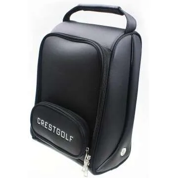 Waterproof Crestgolf Golf Shoe Bag - Deluxe Design