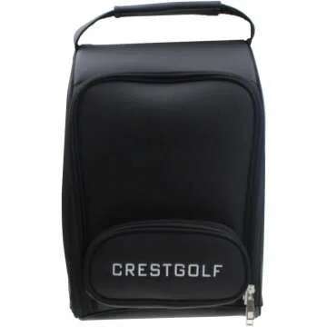Waterproof Crestgolf Golf Shoe Bag - Deluxe Design