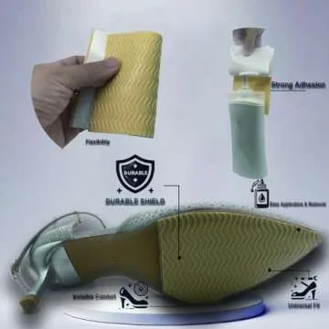 ZBLGO Non-Slip Shoe Sole Protectors for High Heels