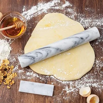 Fox Run Marble Rolling Pin - Elegant & Functional Kitchen Tool