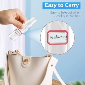 Zoizocp 2oz Mini Spray Bottles Set - Travel Essential