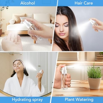 Zoizocp 2oz Mini Spray Bottles Set - Travel Essential