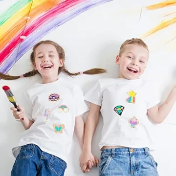 Colorful Chenille Iron-on Patches for Creative DIY Accessories