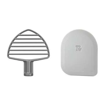 KitchenAid Pastry Tilt Head Stand Mixer Beater Attachment, Silver