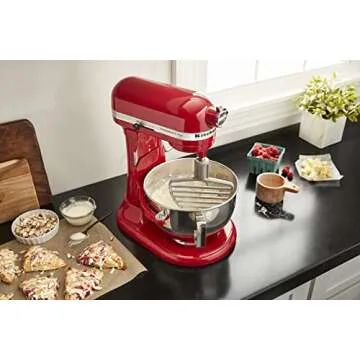 KitchenAid Pastry Tilt Head Stand Mixer Beater Attachment, Silver