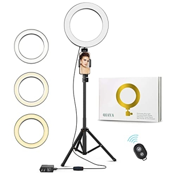 Affordable QIAYA Selfie Ring Light for Stunning Videos