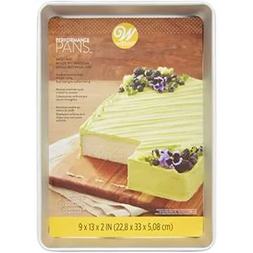 Wilton 9x13 Quarter Sheet Cake Pan for Perfect Baking