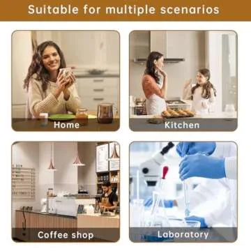 Shot Glass Measuring Cup 3 Ounce/90ML Liquid Heavy High Espresso Glass Cup Black Line