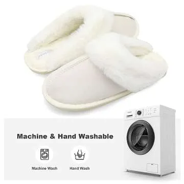 Warm Plush Faux Fur Slippers for Women Comfort