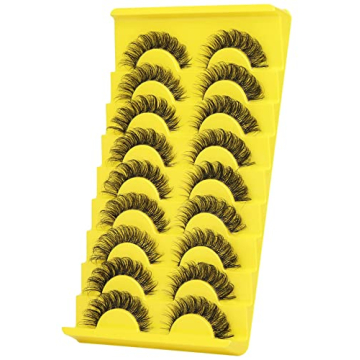 Fluffy D Curl Cat Eye False Eyelashes by zanlufly