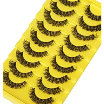 Fluffy D Curl Cat Eye False Eyelashes by zanlufly