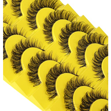 Fluffy D Curl Cat Eye False Eyelashes by zanlufly