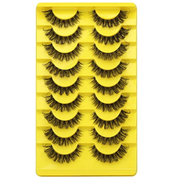 Fluffy D Curl Cat Eye False Eyelashes by zanlufly