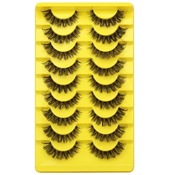 Fluffy D Curl Cat Eye False Eyelashes by zanlufly