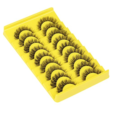 Fluffy D Curl Cat Eye False Eyelashes by zanlufly