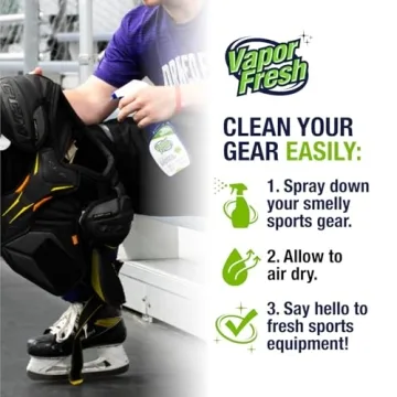 Vapor Fresh Sports Cleaner and Deodorizer for Gym Gear