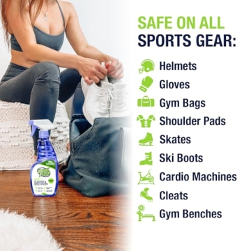 Vapor Fresh Sports Cleaner and Deodorizer for Gym Gear