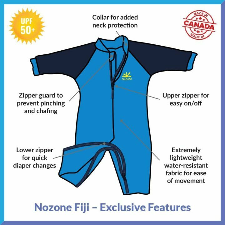 Nozone Fiji Baby Swimsuit - UPF 50+ Protection
