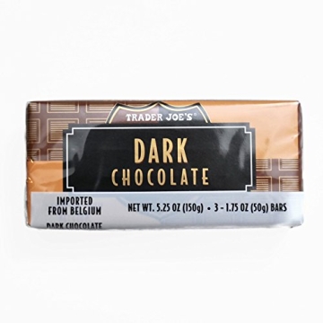 Shop Trader Joe's Belgian Dark Chocolate Bars Today