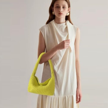 Stylish Vegan Leather Tote Handbag for Women in Green