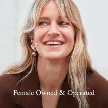 JENNY BIRD Letter A Monogram Initial Pendant Necklace | High Polish Gold, Lobster Clasp | Sleek, Chunky Designer Jewelry for Women