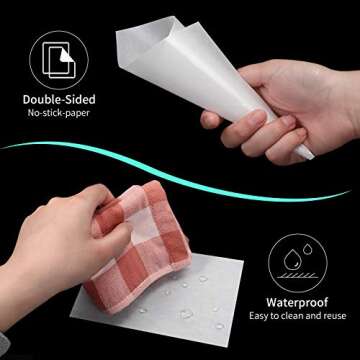 150 Sheets Diamond Painting Release Paper Double-Sided Release Paper Non-Stick Diamond Painting Cove...