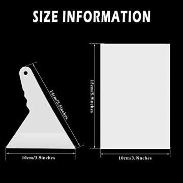 150 Sheets Diamond Painting Release Paper Double-Sided Release Paper Non-Stick Diamond Painting Cover Paper with 2 Pieces Diamond Painting Fix Tools for Diamond Embroidery Accessories, 5.9 x 3.9 Inch