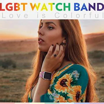 Vibrant Bandmax Rainbow LGBT Apple Watch Band for All