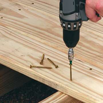 GRK Fasteners 80ct Torx Screws - Durable & Easy Installation