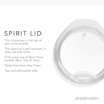 Simple Modern Wine Tumbler & Bottle Bundle | Two 12oz Insulated Wine Tumbler and One 25oz Bottle | Gifts for Women Men Her Him | Spirit Collection | Opal Tide