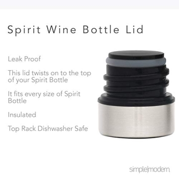 Simple Modern Wine Tumbler & Bottle Bundle | Two 12oz Insulated Wine Tumbler and One 25oz Bottle | Gifts for Women Men Her Him | Spirit Collection | Opal Tide