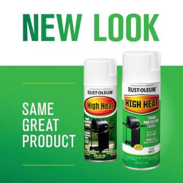 Rust-Oleum 7751830 High Heat Enamel Spray Paint - 12-Ounce, White