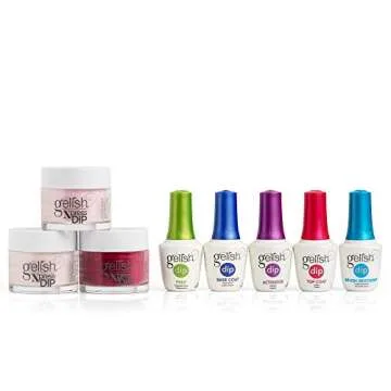 Gelish Xpress Dip Color Kit – Dip Powder Nail Kit for Strong, Long-Lasting Manicure, Easy-to-Use Nail Dip Powder System for Salon-Quality Nails at Home.