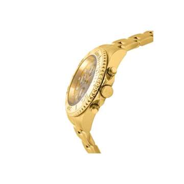 Invicta Pro Diver Men's Wrist Watch Stainless Steel Quartz Champagne Dial - 1774