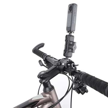 PellKing 360° Rotation Metal Motorcycle Mount for Insta360 Go 3,X4/X3/X2