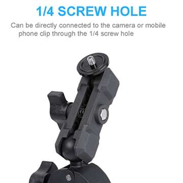PellKing Motorcycle Mount for Insta360 Go 3,X4/X3/X2