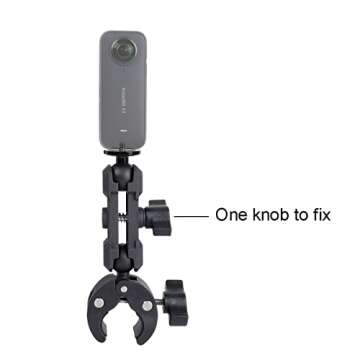 PellKing Motorcycle Mount for Insta360 Go 3,X4/X3/X2