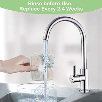 Veken 4 Pack Filters & Sponges for Pet Fountain