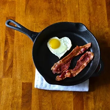 Camp Chef 10" Seasoned Cast Iron Skillet for Perfect Cooking