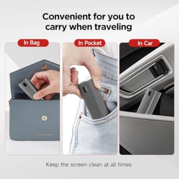 YTT Screen Cleaner Spray & Wipe for Crystal Clear Screens