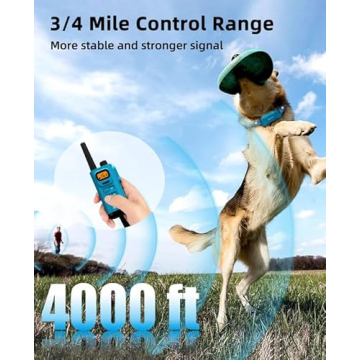 Bousnic 4000FT Dog Training Collar with Remote Safe Modes