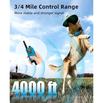 Bousnic 4000FT Dog Training Collar with Remote Safe Modes