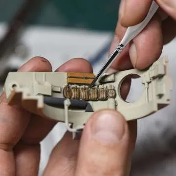 Mr. Pen- Detail Paint Brushes Set, 9 pcs, White, Miniature Paint Brushes, Thin Paint Brushes, Model Paint Brushes, Fine Tip Paint Brush, Face Paint Brushes Set, Mini Paint Brushes, Fine Paint Brush