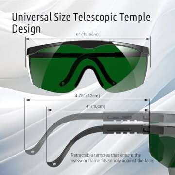 CARLANY IPL Glasses: Ultimate Laser Eye Protection Safety