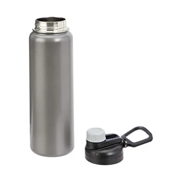 Stainless Steel 30 oz Insulated Water Bottle - Gray